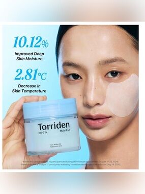 Torriden DIVE IN Multi Pad. 80 sheets 160 ml NIB✨